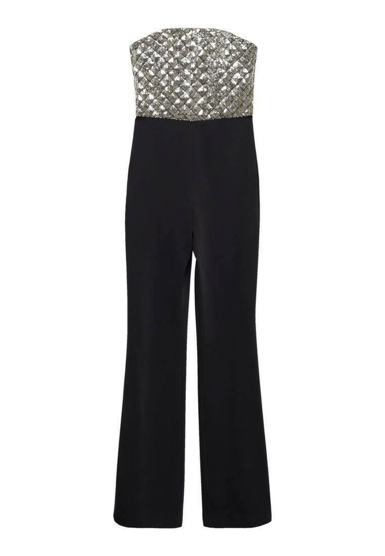 Mango Jumpsuit zwart