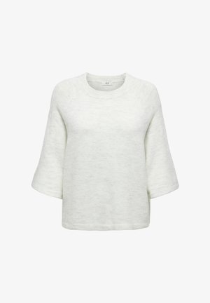 JDY, JDYELANORA 3/4 PULLOVER KNT NOOS - Strickpullover - cloud dancer