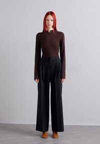 Holzweiler TULIP  - Jersey de punto - dark brown