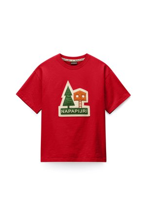 Napapijri, - T-shirt z nadrukiem