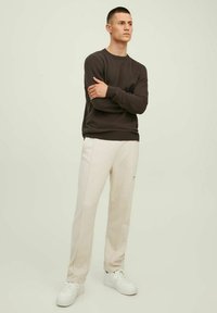 Jack & Jones JJEATLAS CREW NECK - Trui - mulch