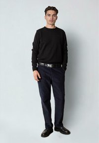Clean Cut Copenhagen CLAUDE CREWNECK - Strickpullover - black