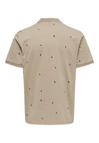 Only & Sons KURZARM - Poloshirt - beige
