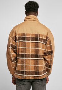Karl Kani CHECK - Fliisjakk - sand