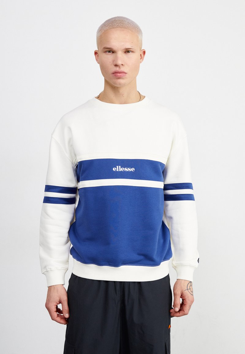 Ellesse MATIANO - Sudadera - off-white/navy