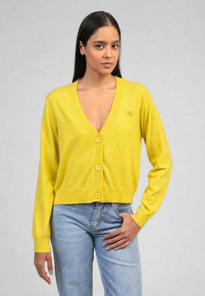 AN'GE, GILET NALIDYE JAUNE - Gilet - jaune