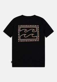 Billabong CRAYON WAVE TEES - T-shirt imprimé - black