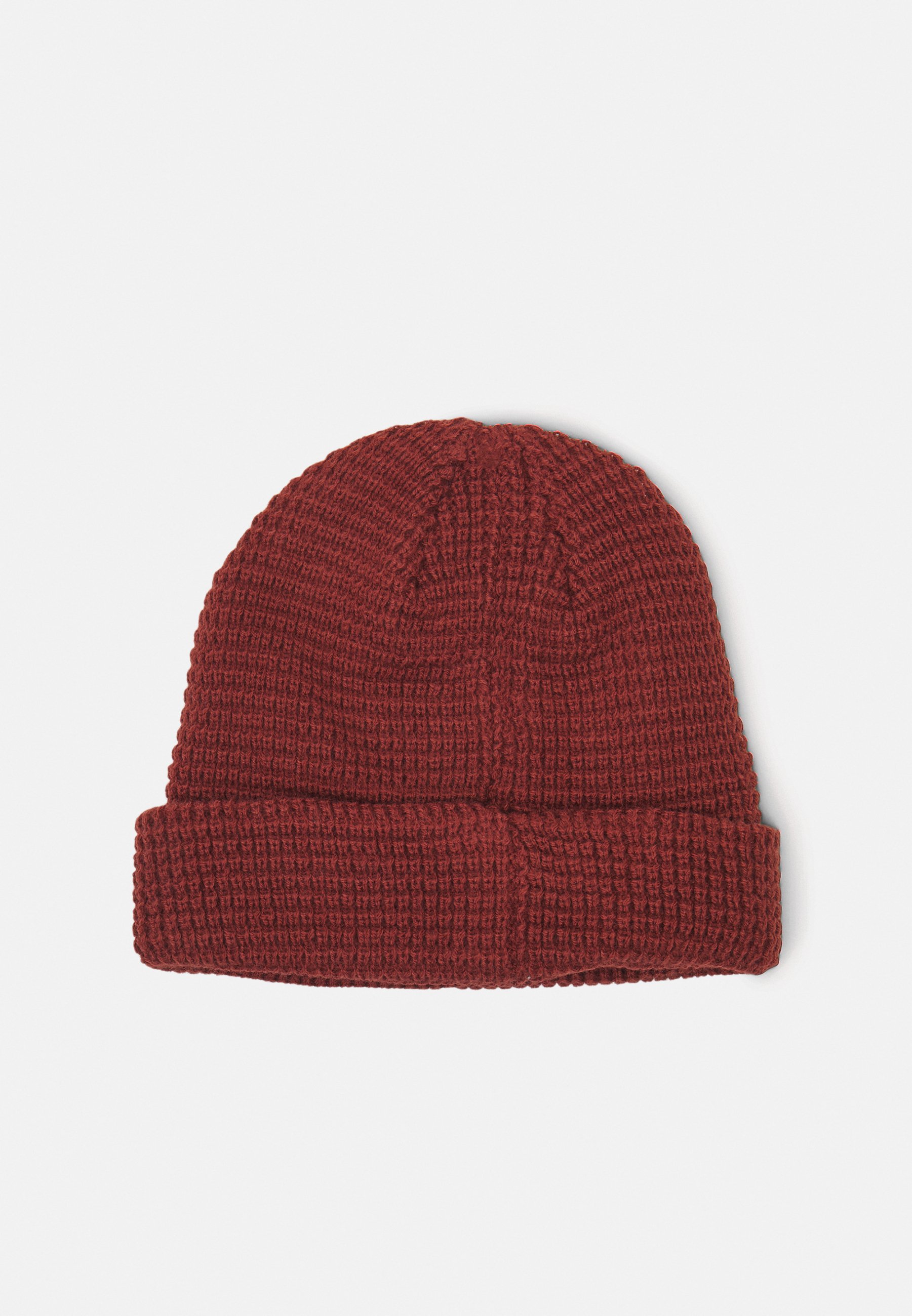wine colored beanie