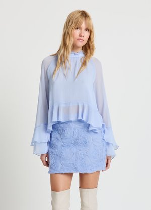 Blouse - celeste medio