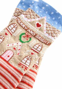 Next IN BOX 1 PACK - REGULAR FIT - Ponožky - gingerbread house