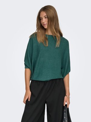 JDY, JDYNEW BEHAVE BATSLEEVE - Jumper - petrol