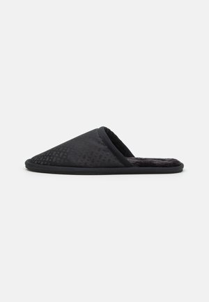 BOSS HOME SLIP - Slippers - black