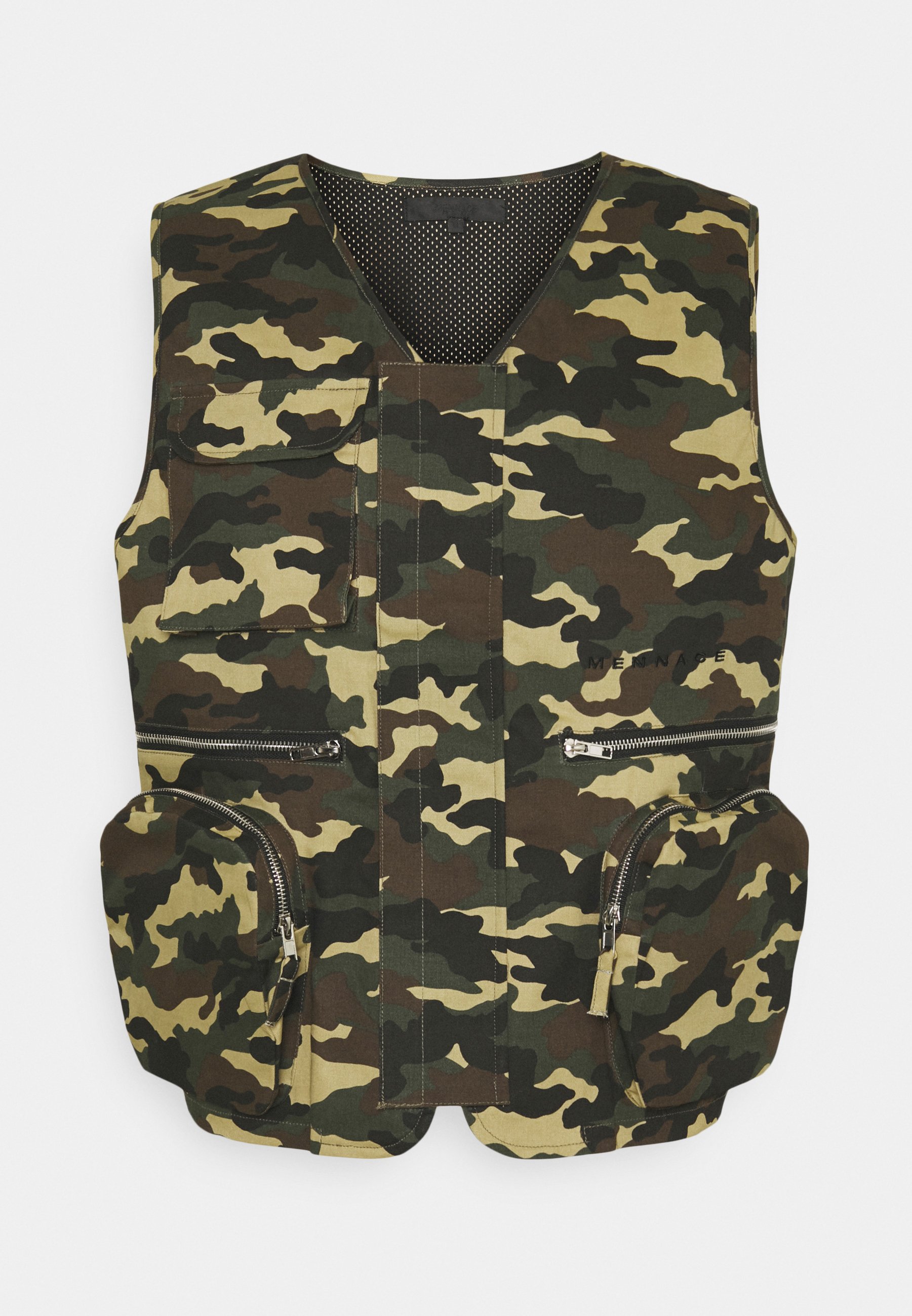 camo utility vest