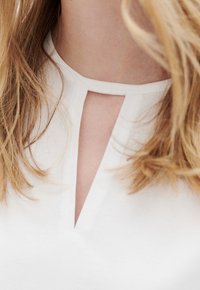 Caroll TILDA - T-shirt basic - blanc