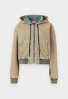 DE GIRI CROP JOGG - Hoodie - blue denim