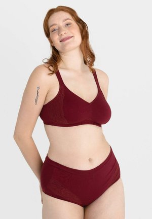MINIMIZER MIT HENRIETTE - T-Shirt BH - weinrot