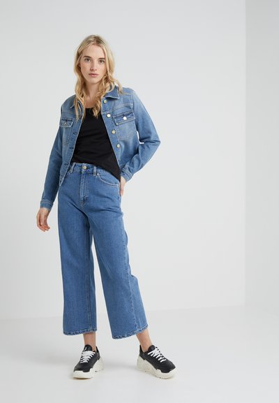 Filippa K SCOOP NECK TOP - T-shirts - black