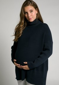 Ulla Popken Stickad tröja - dark blue