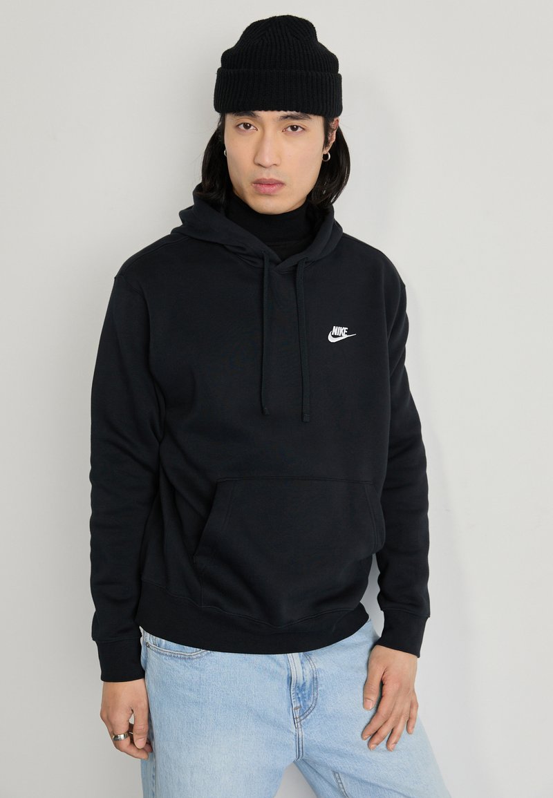 Nike Sportswear SPORTSWEAR CLUB FLEECE Felpa black/white/nero