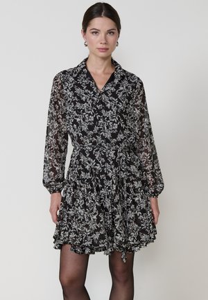 LONG SLEEVE - Vestido camisero - black