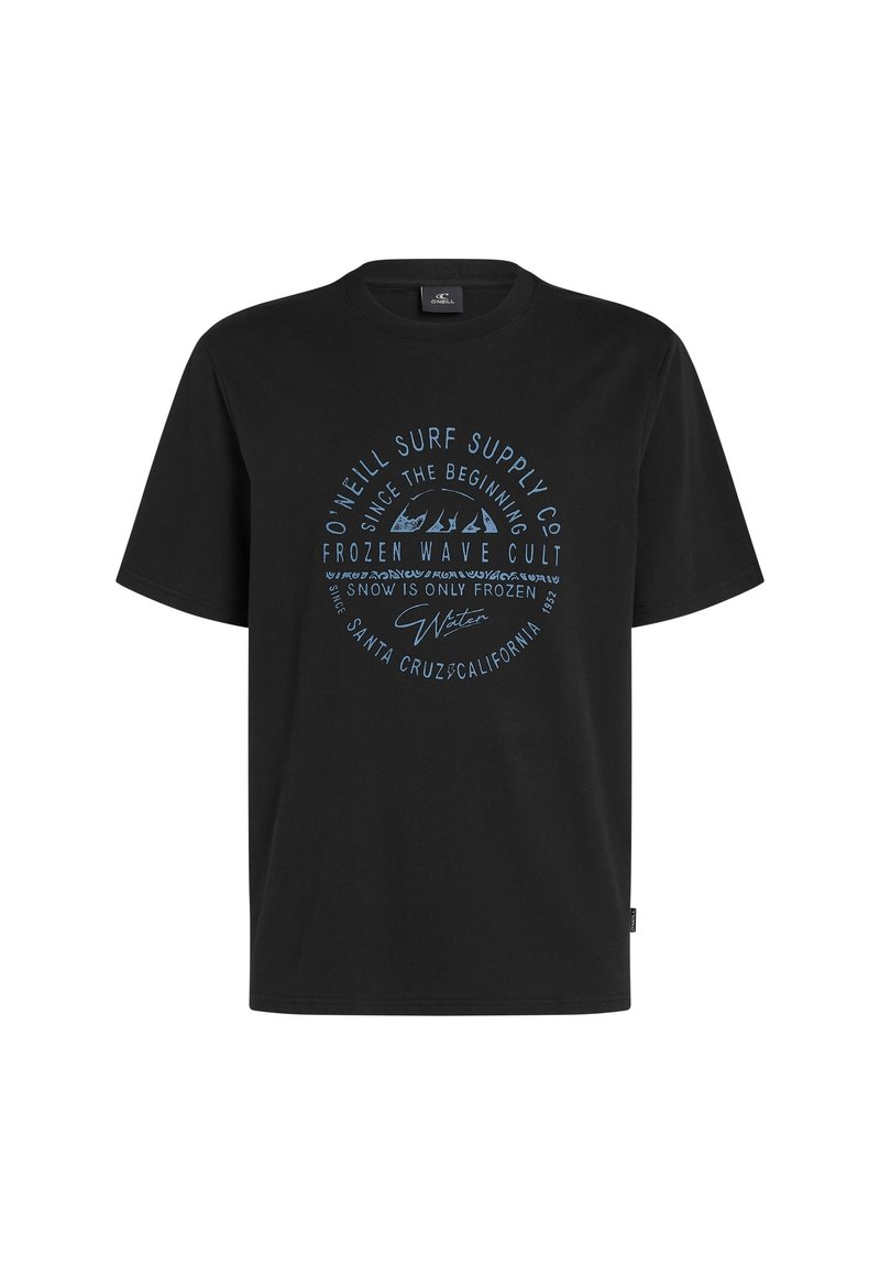 O’Neill T-shirt print zwart