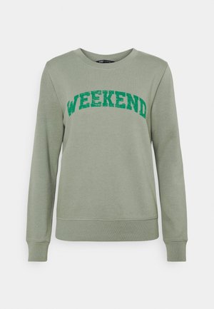 Sweatshirt - khaki