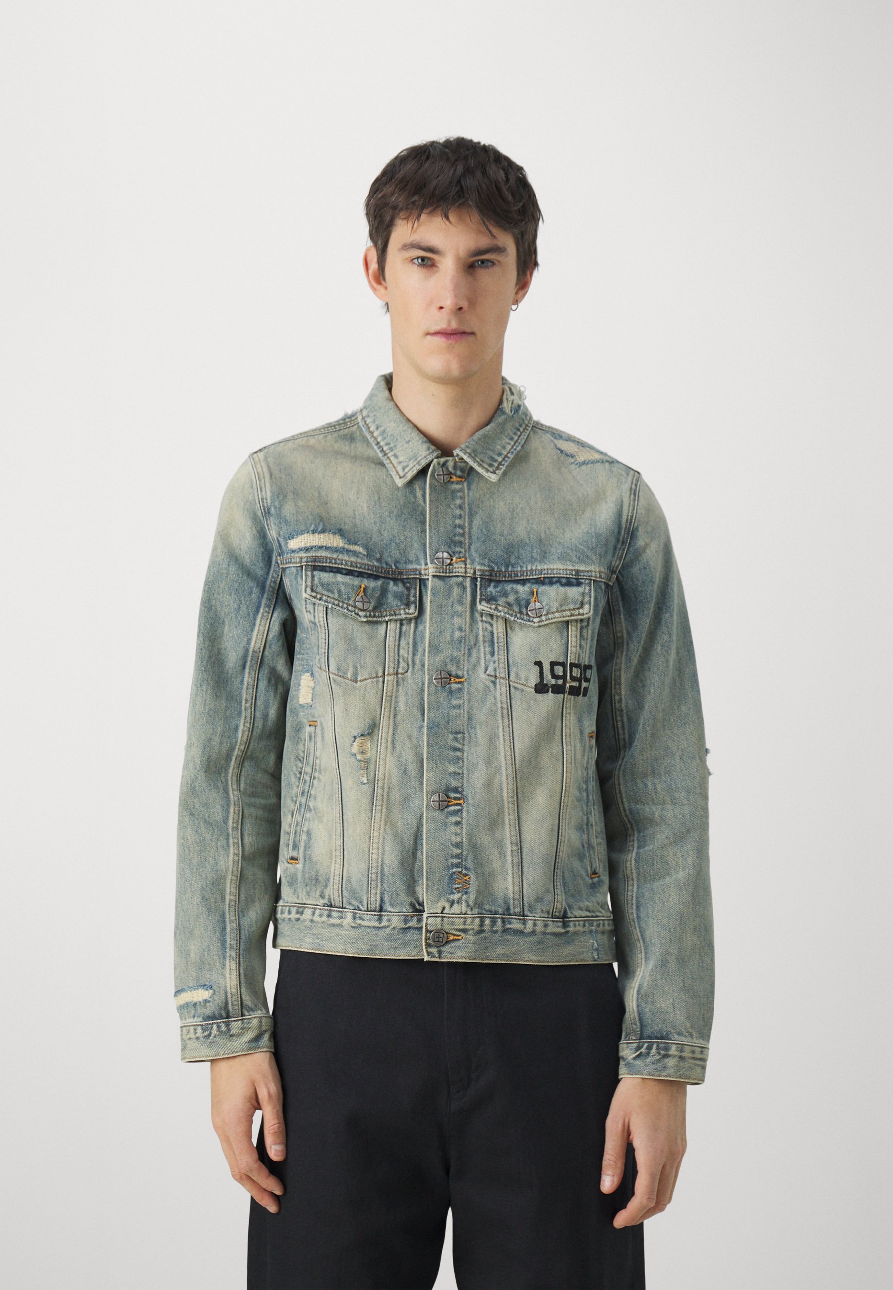 Ksubi CLASSIC JACKET THROW BAK - Denim jacket - denim/light-blue 