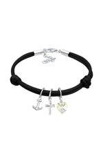 Elli Ladies Heart Love Intertwined in 925 Sterling Silver