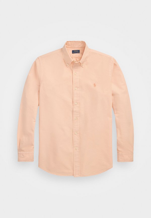 CUSTOM FIT MINERAL DYED OXFORD SHIRT - Shirt - amber4