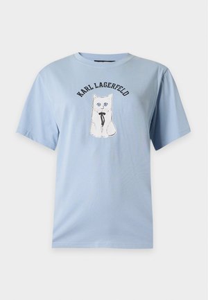 KARL LAGERFELD, IKON CHOUPETTE - T-shirts print - kentucky blue