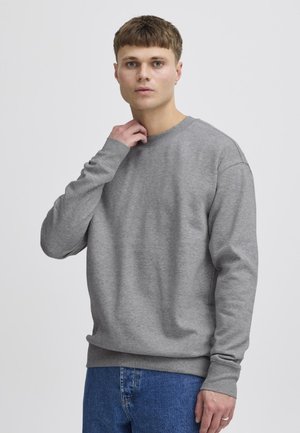 Solid SDLENZ CREW - Sweatshirt - light grey melange
