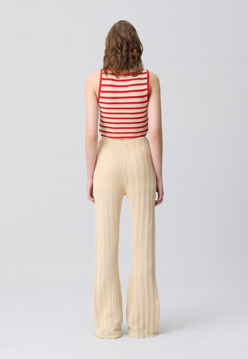 Claudie Pierlot Pantalon classique ecru/écru