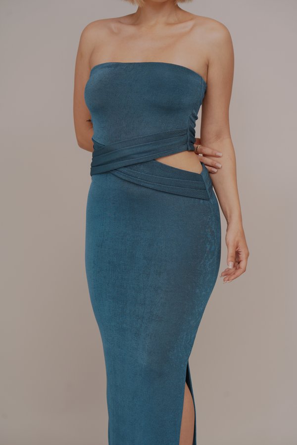 LILIA CUT OUT BANDEAU MAXI DRESS - Cocktail dress / Party dress2