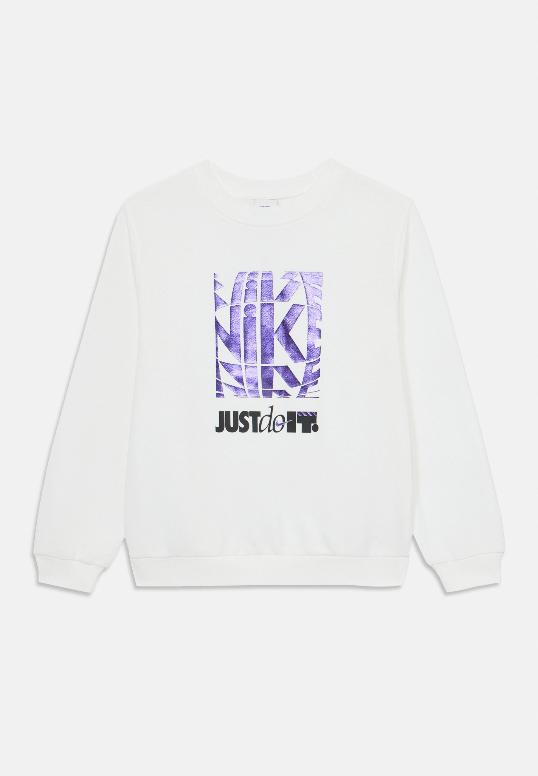 Nike Sportswear CLUB CREW UNISEX Sudadera white/black/blanco