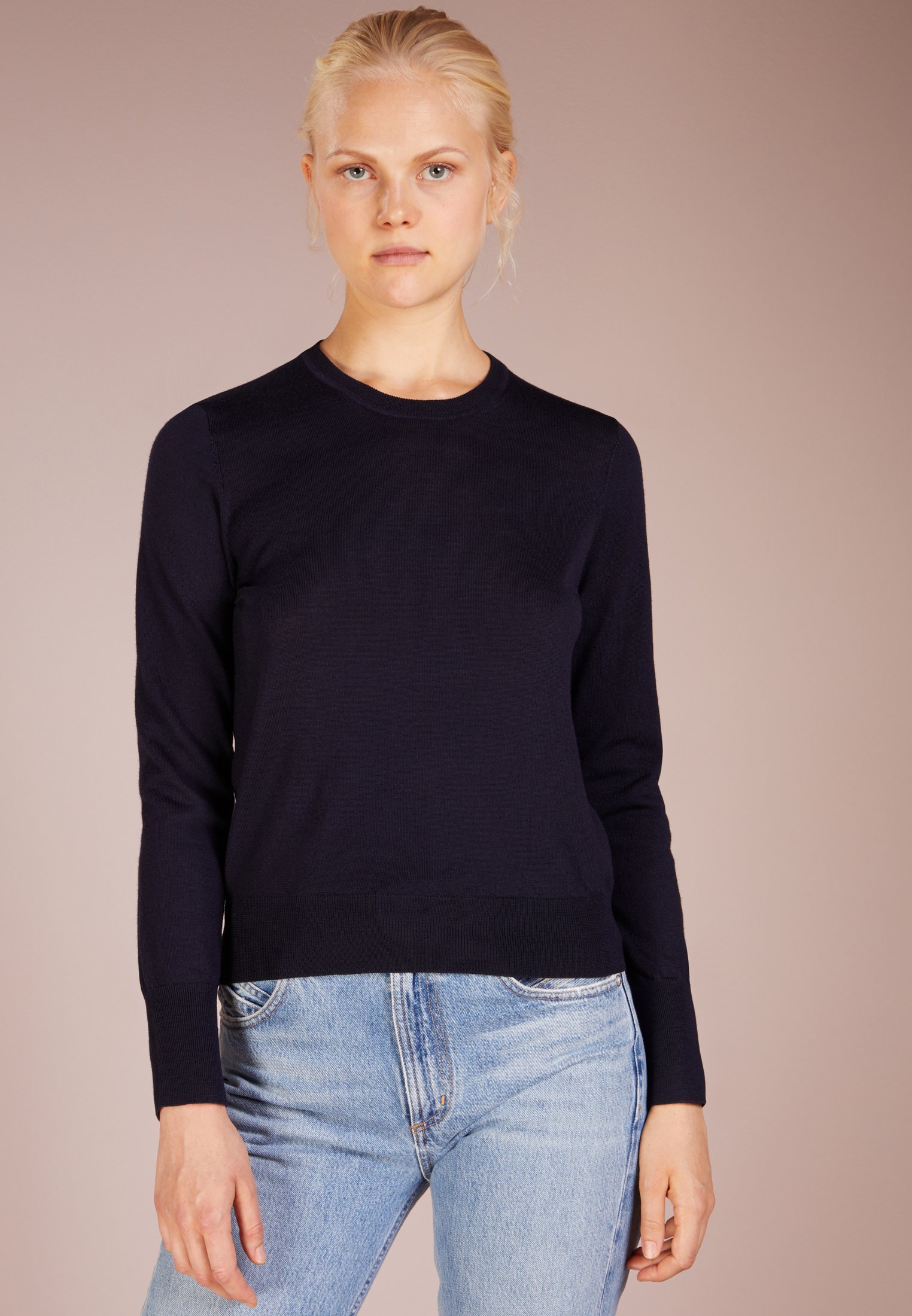 Filippa K Strikkegenser navy Zalando.no Filippa K WENDY TURTLENECK - Strikkegenser - navy