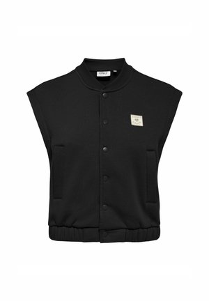 ONLY Carmakoma, GILET CARCORALIE SWEATSHIRT - Veste sans manches - black