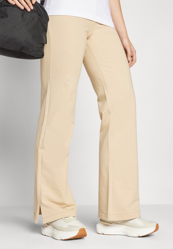 ICONS FLARE PANTS - Tracksuit bottoms - tan3