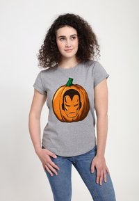 Henry Tiger AVENGERS CLASSIC IRON PUMPKIN - T-shirt z nadrukiem