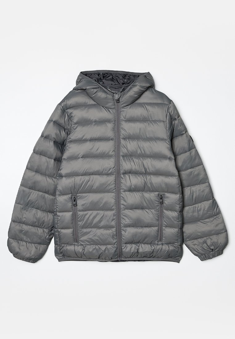 Jack & Jones Junior Jas donkergrijs