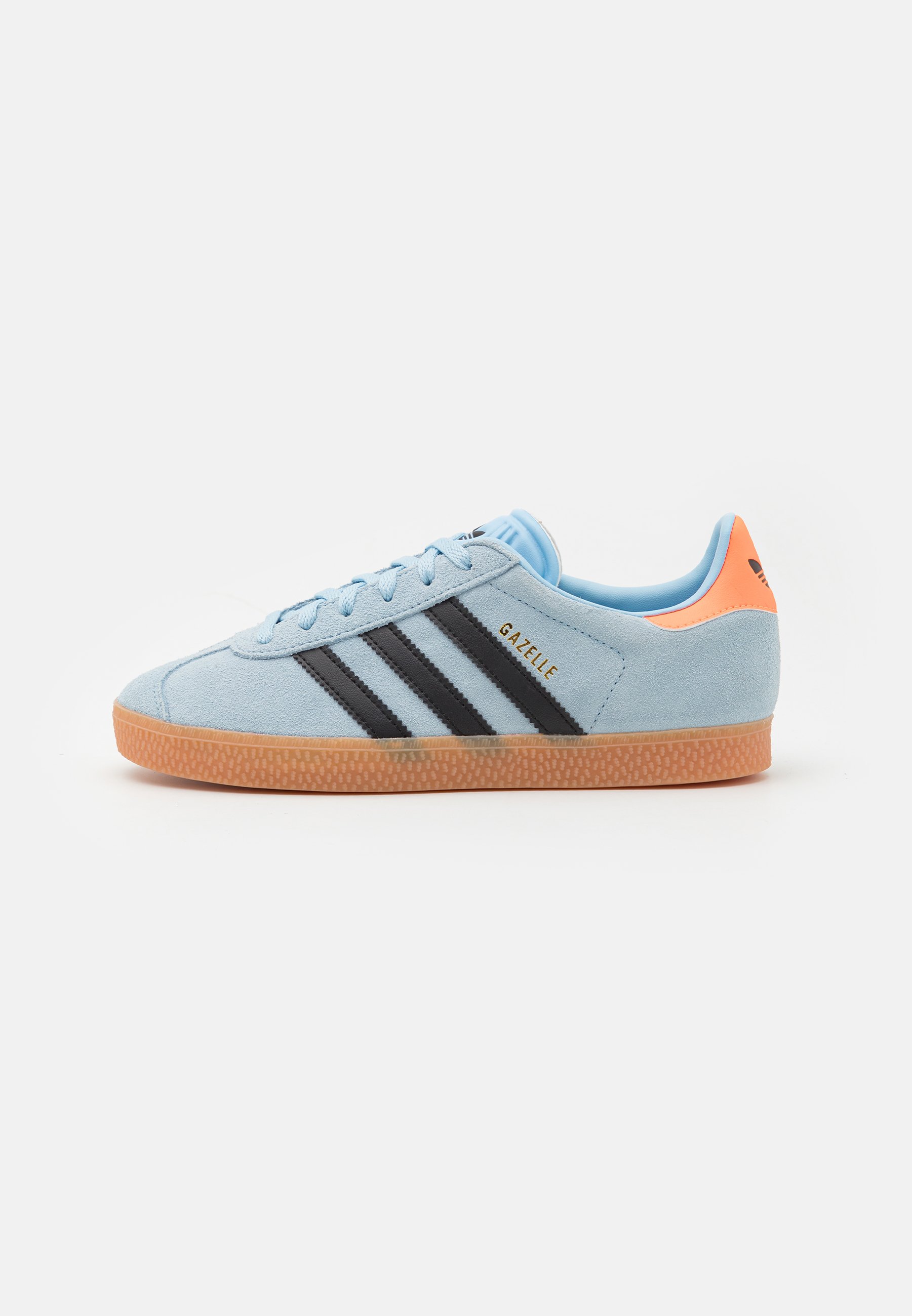 adidas Originals GAZELLE KIDS - Sneakers - clear sky/core black/solar  orange/lysebl - Zalando.dk