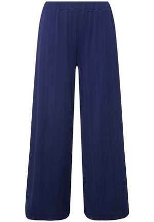 Ulla Popken BIS MARLENE AUS WEITES BEIN ELASTIKBUND OHNE VERSCHLUSS - Trousers - dark blue