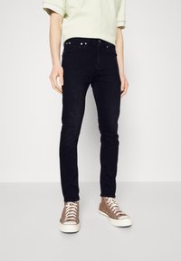 Calvin Klein Jeans - SKINNY - Uske traperice - denim dark Minijatura 1