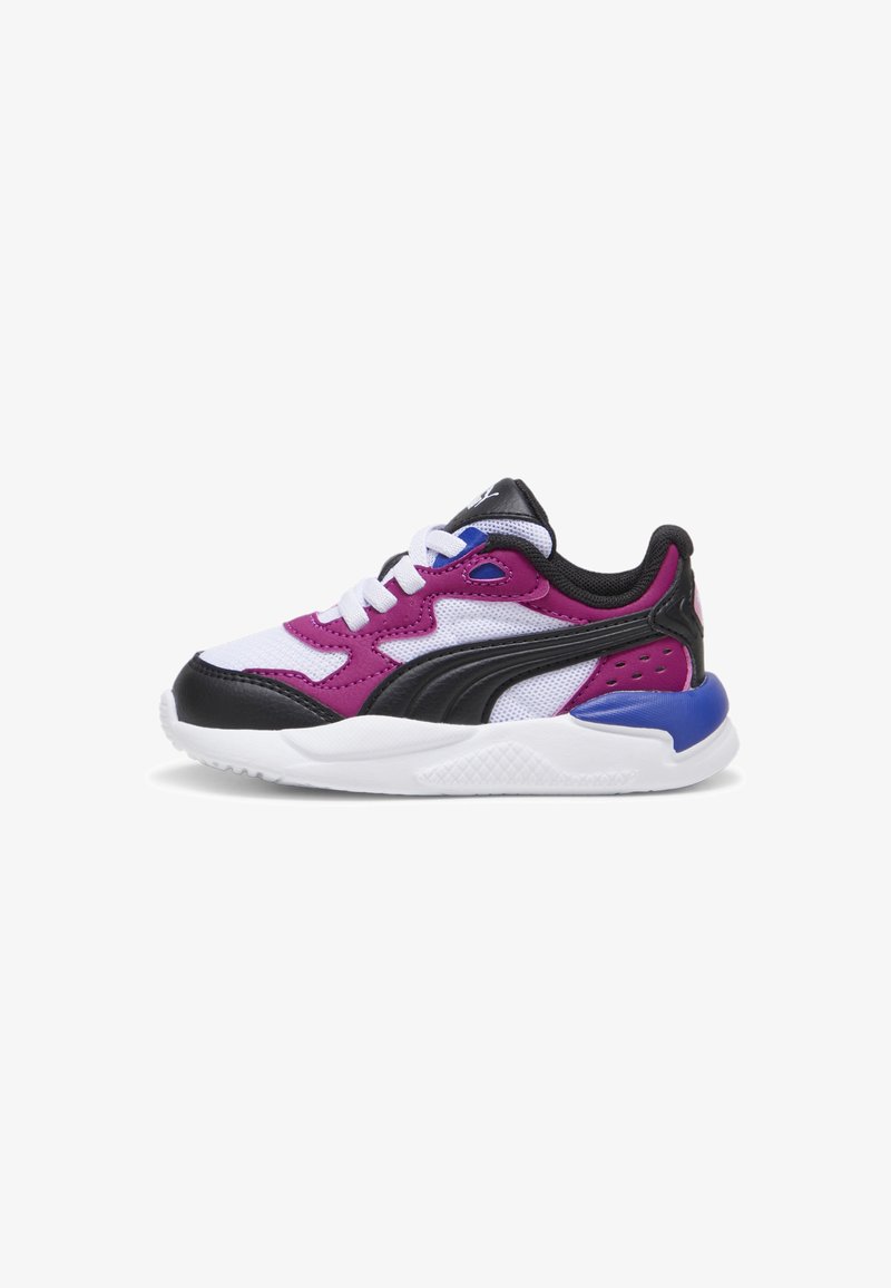 Puma X-RAY SPEED AC SNEAKERS - Obuća za bebe - white black mauved out magenta gleam