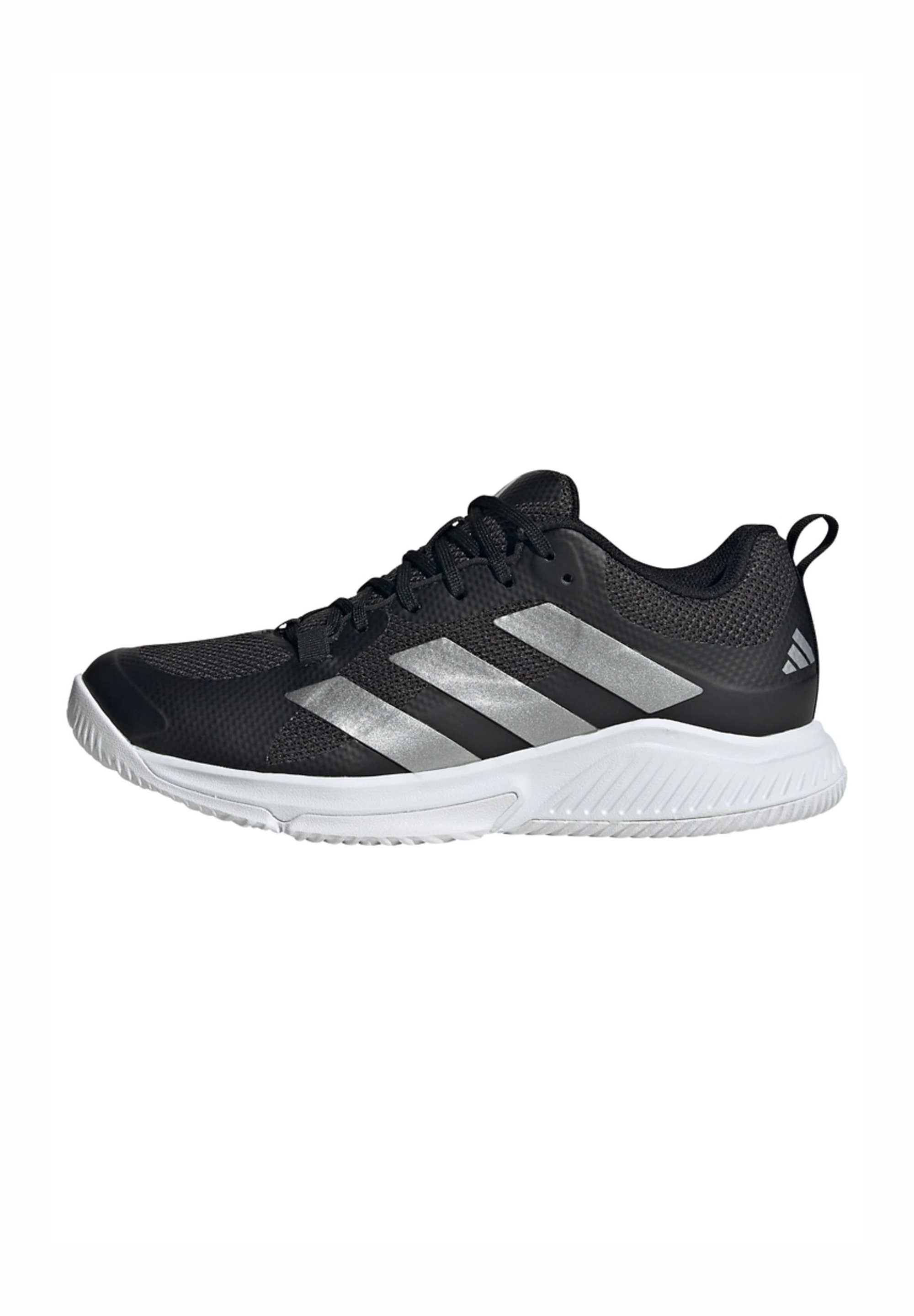 adidas gazelle silver green womens Women's Adidas, Court Team Bounce 2.0 Training Shoe — Peltz Shoes main image 0