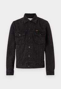 Wrangler RODEO UTILITY - Giacca di jeans - dark coal/nero denim Wrangler RODEO UTILITY - Giacca di jeans - dark coal/nero denim