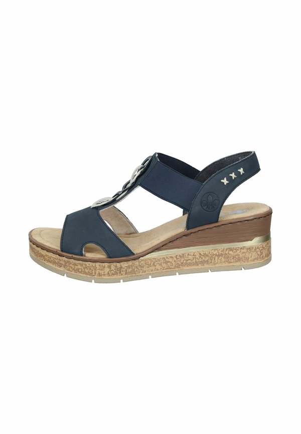 Plateausandalette - pazifik cliff marine