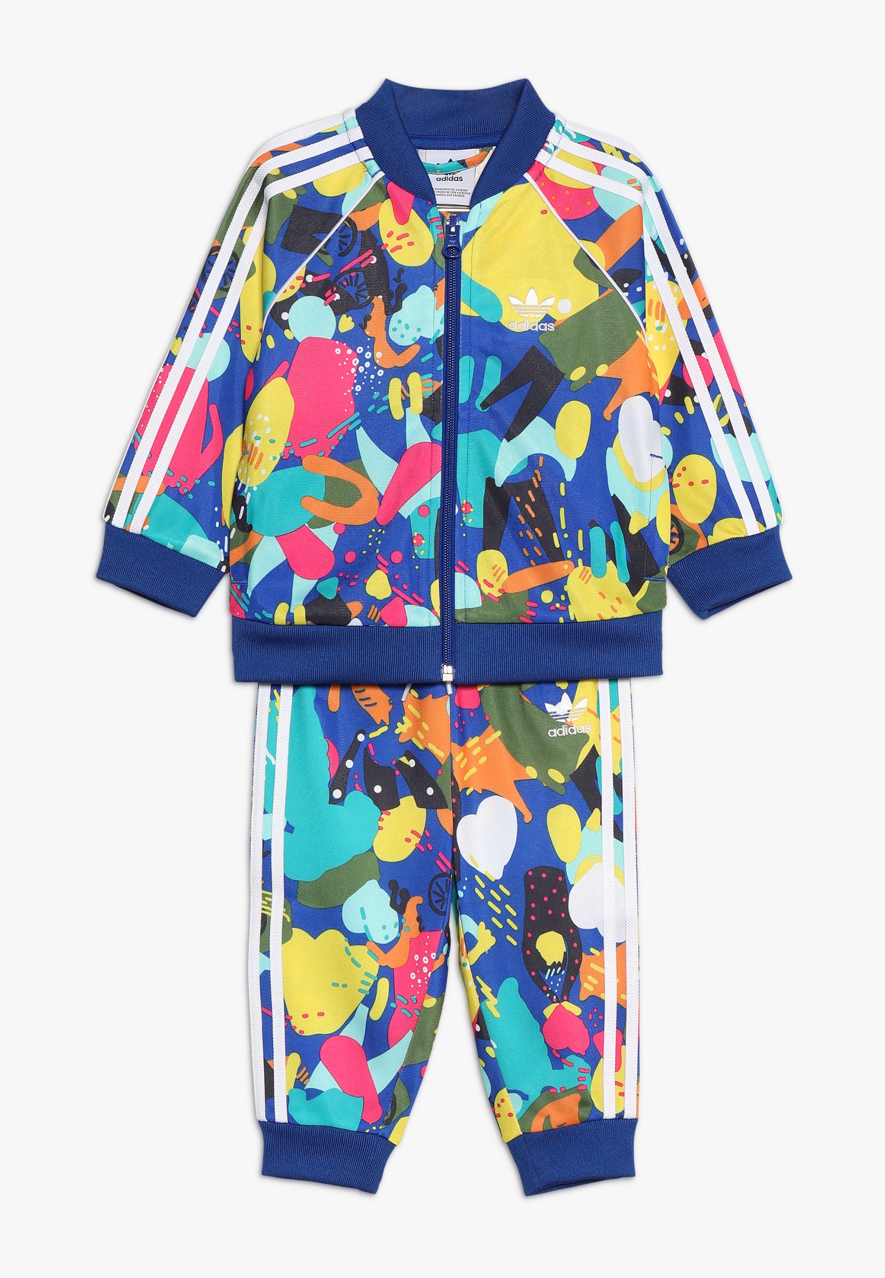 adidas multicolor tracksuit