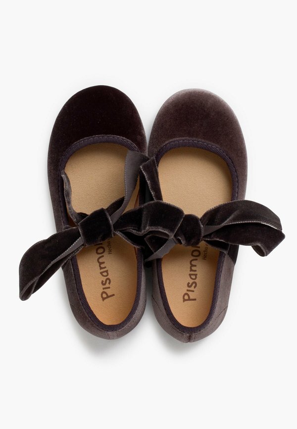 Riemchenballerina – anthracite