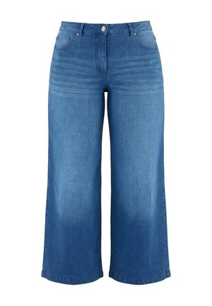 MIAMODA, JEANS, EXTRA WEITES BEIN, 5-POCKET - Wide leg - blue denim