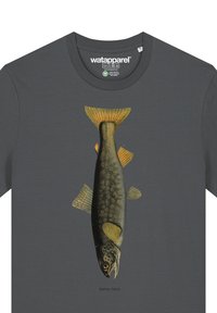 watapparel FORELLE - T-shirt print - anthracite